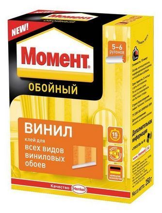 Обойные клей "Момент" Винил, 250гр