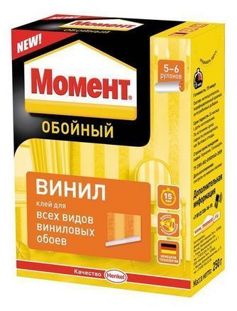 Обойные клей "Момент" Винил, 500гр