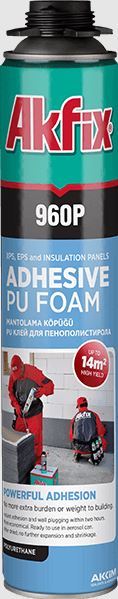 ПРОФЕССИОНАЛЬНАЯ МОНТАЖНАЯ КЛЕЙ ПЕНА Akfix 960P, 850гр