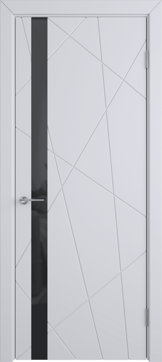 Межкомнатная дверь FLITTA POLAR BLACK GLOSS
