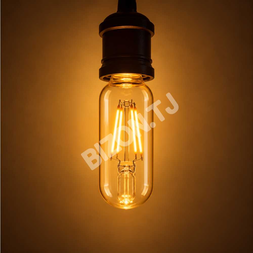 Lampa LED T45 4 Вт E27 AMBER 410 лм 2400 К 85-265, 527-03444 2