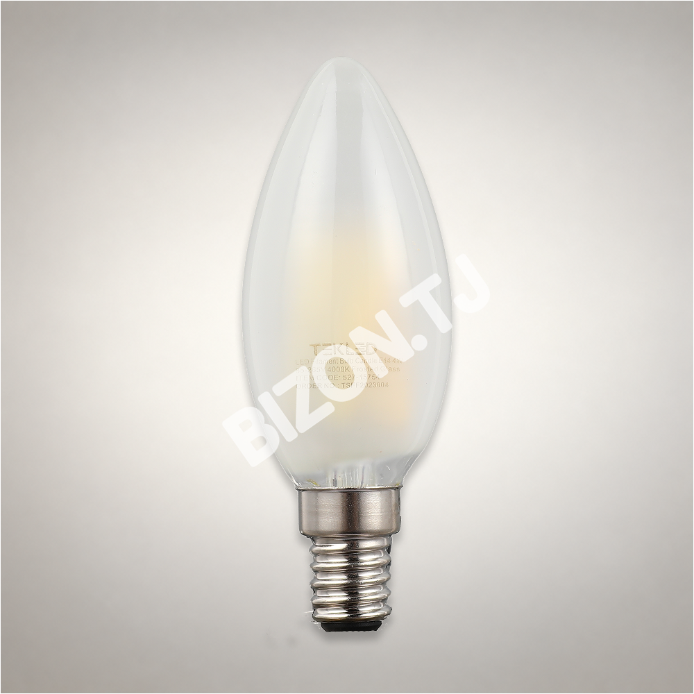 Лампа LED Filament Bulb Candle 4 Вт E14 85-265 В 4000 К Fros, 527-15754 2