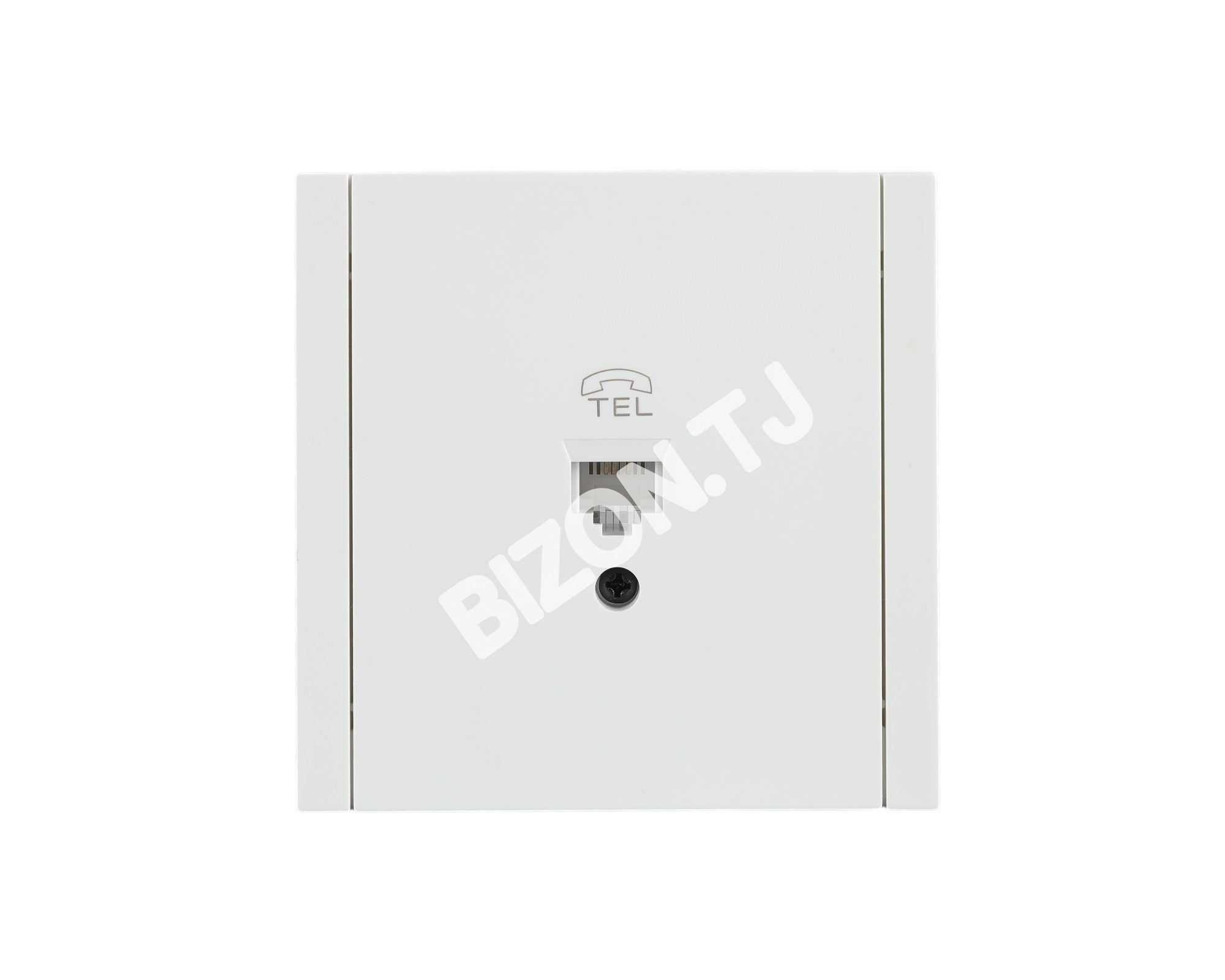 Розетка телефон с / у, Белая, серия NIZMO, ELECTRIC 120 / 10, 283-03474