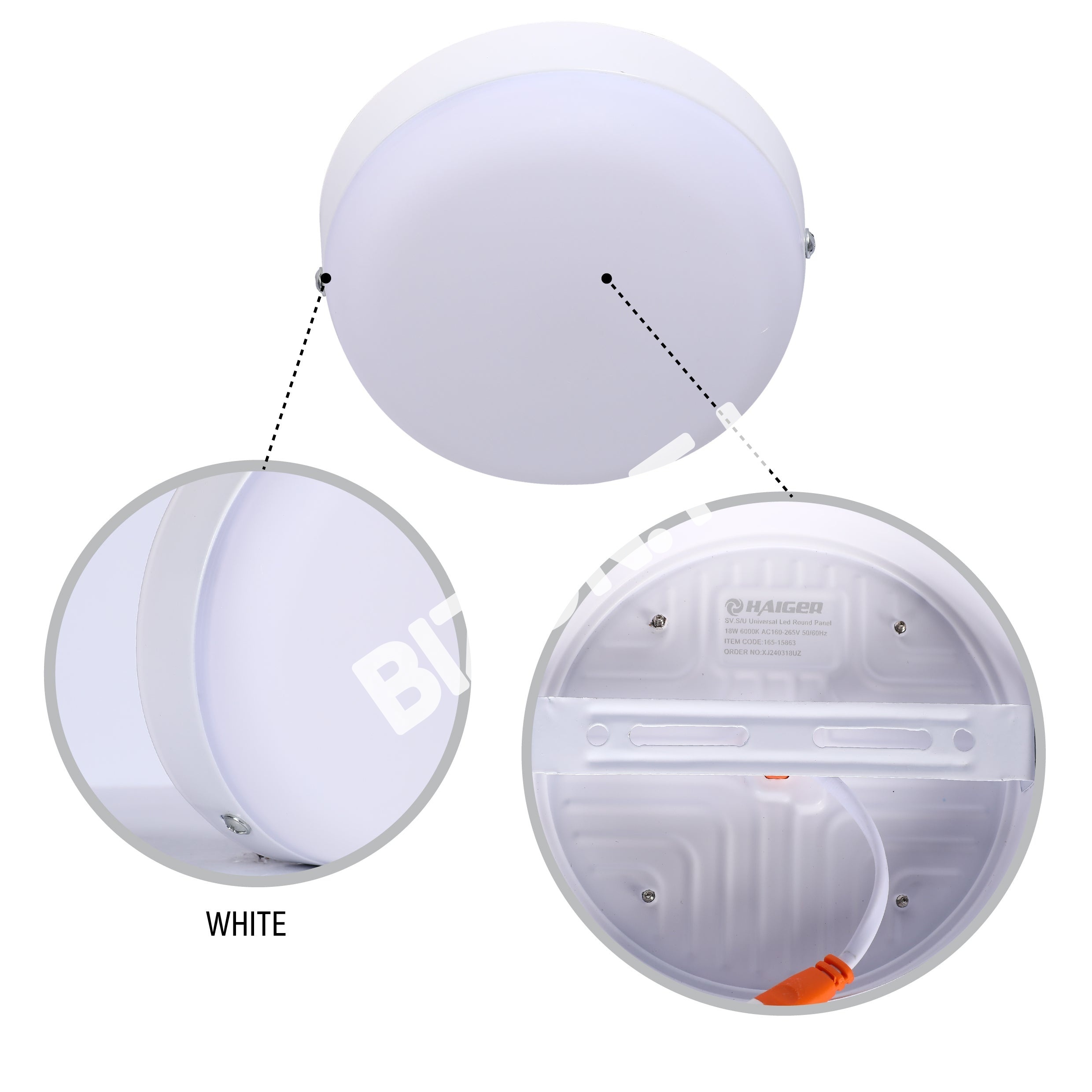 Светильник-панель S / U UNIVERSAL LED квадратный панель 24 Вт 6000 К (HG)40, 165-15873 16