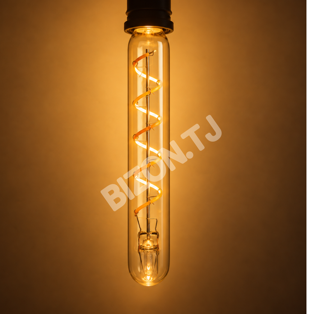 LampLED T30 4 Вт E27 AMBER 240 лм 2400 К 85-265 В 185 мм, 527-03456 2