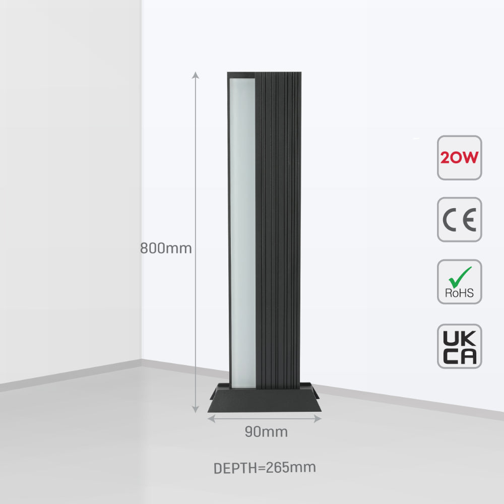 Светильник Парк.Светильник LED 507 г 20 Вт 4000 К Monollit, 257-03026 5
