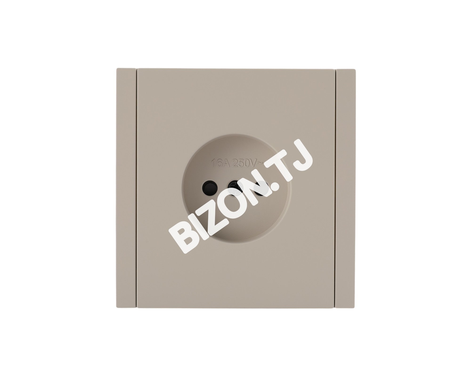 Розетка б / з, с / у, 2pin Мокко, серия NIZMO, ELECTRIC 120 / 10, 283-03614 16