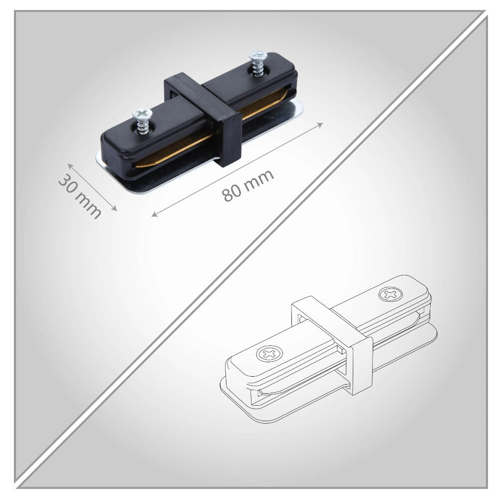Белый STANDART I-CONNECTOR(прямой)(2LIN)(TS), 175-15332 10