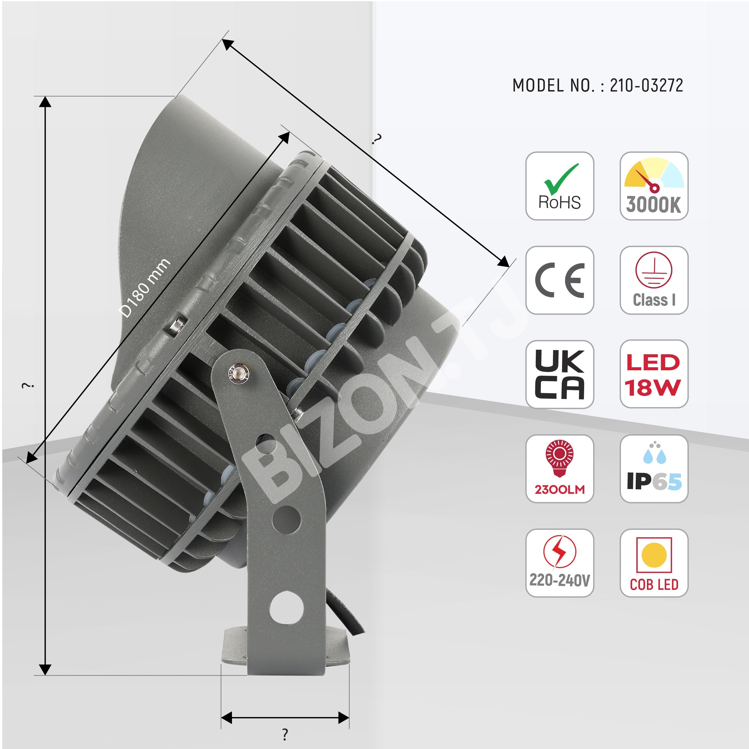Светильник LED SP001 12 Вт 4000 К D130мм, 210-03271 17