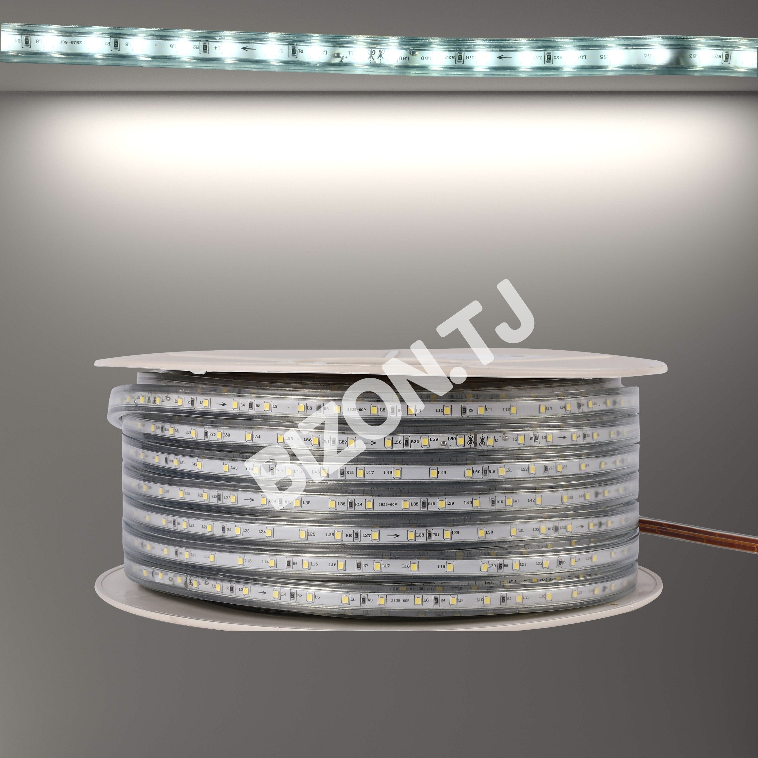 LED lentа 2835 / 60L 220 В оранжевый 7 Вт / M IP6550 м, 582-03271 8