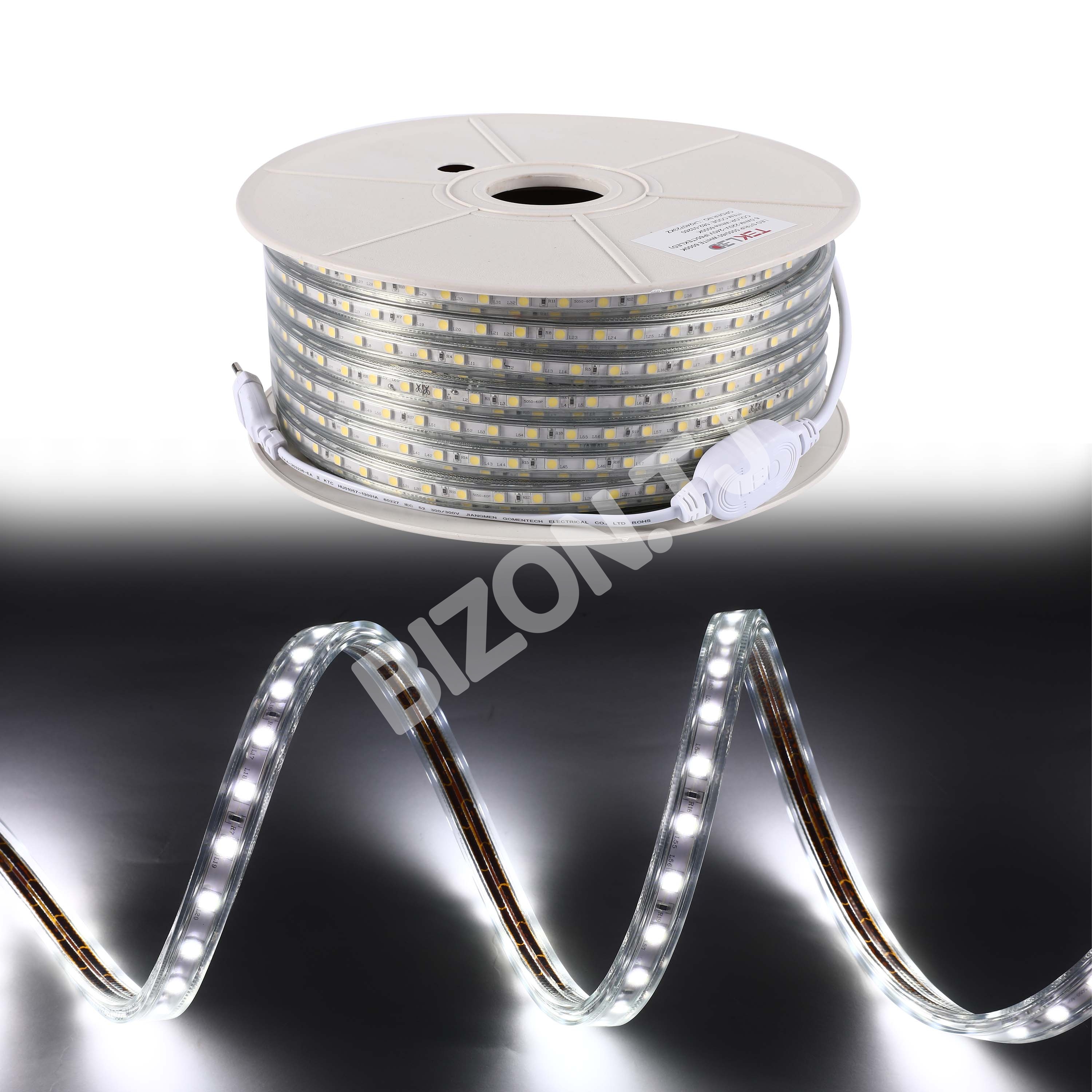 LED lenta 5050 / 60 220 В белый 6.5 Вт / m. IP65 (TD) 50 м, 582-03260 4