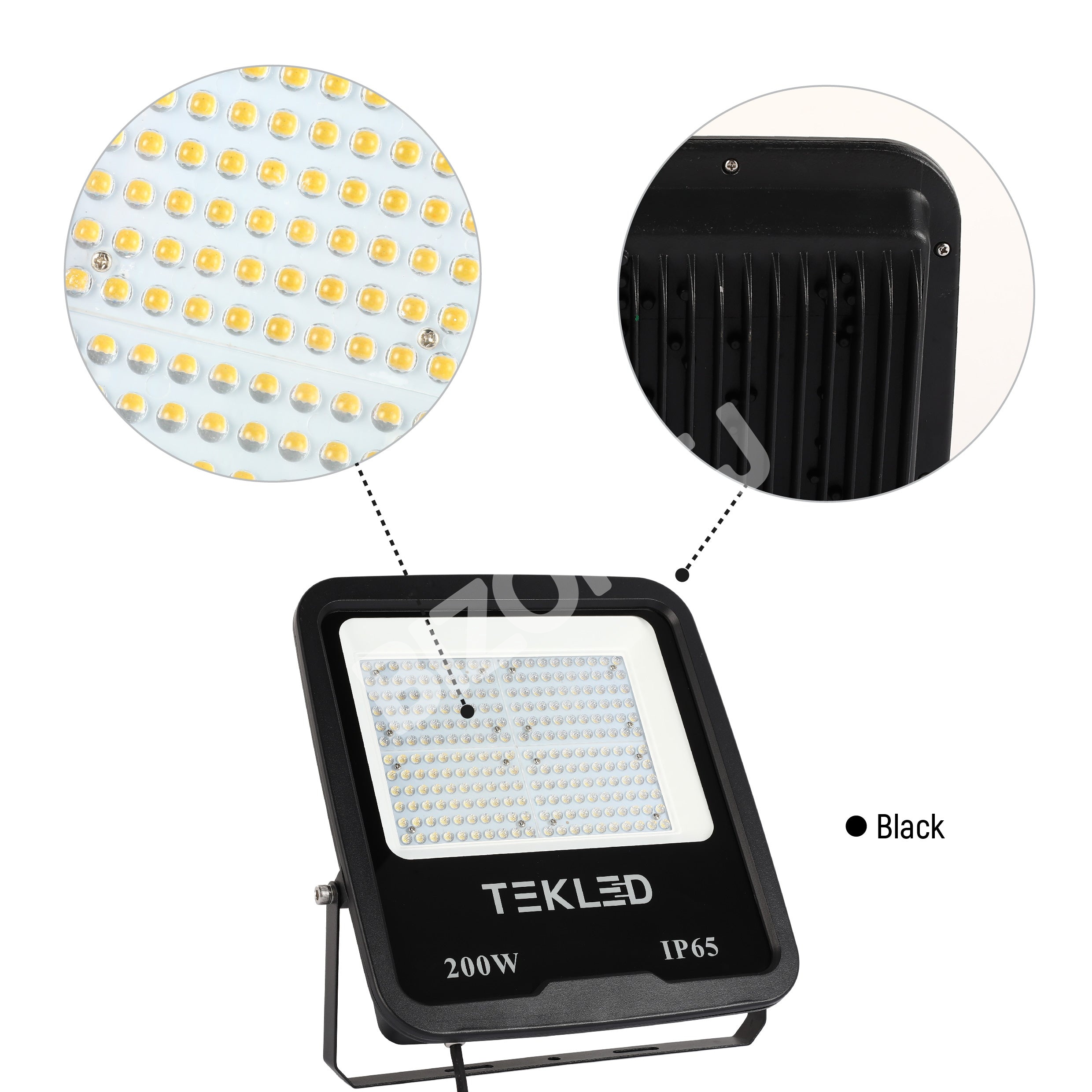 Прожектор LED SMD 300 Вт+-5% 6000 К черный(400×360×63)IP65, 224-03488 14