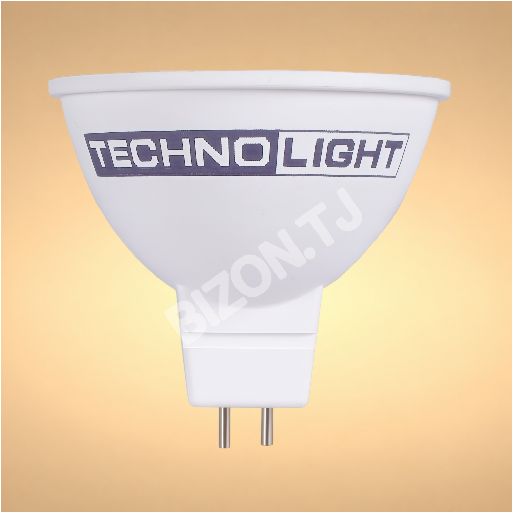 Лампа LED JCDR 5 Вт 400 лм 3000 К GU5, 3 опал LENS(TL), 526-010833