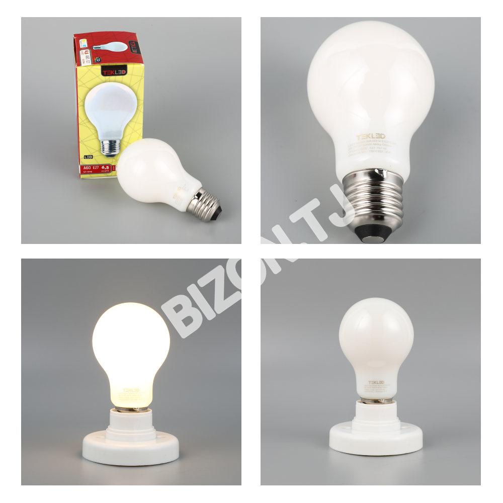 Лампа LED Filament Bulb A60 GLS E27 6.5 Вт 85-265 В 6000 К F, 527-15750 11