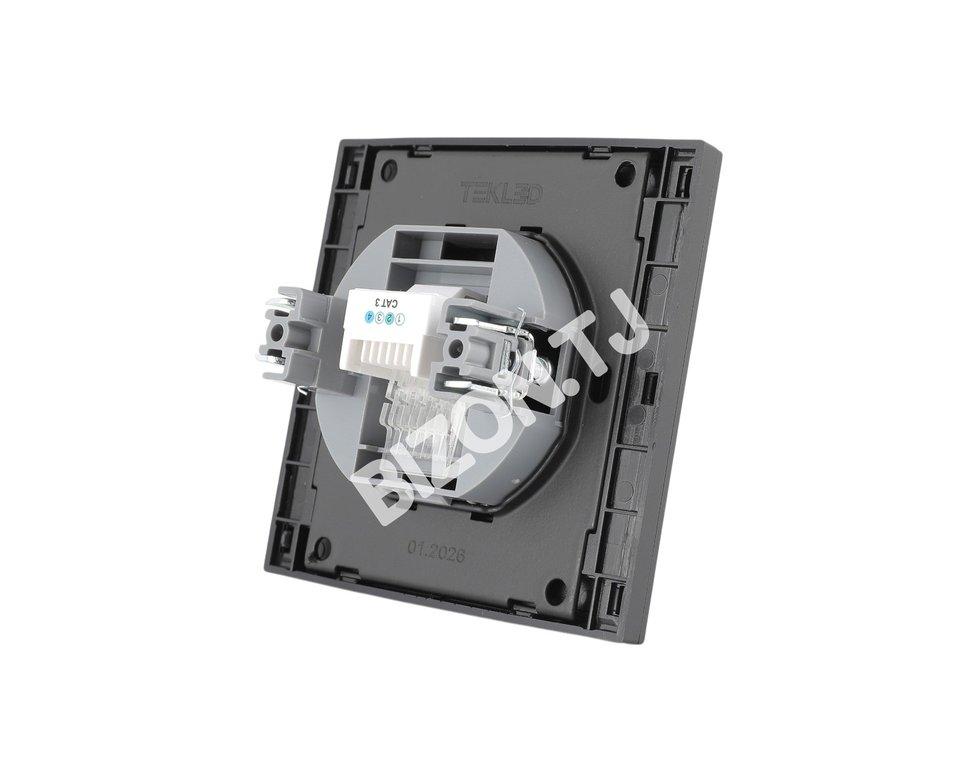 Розетка телефон с / у, Белая, серия NIZMO, ELECTRIC 120 / 10, 283-03474 7