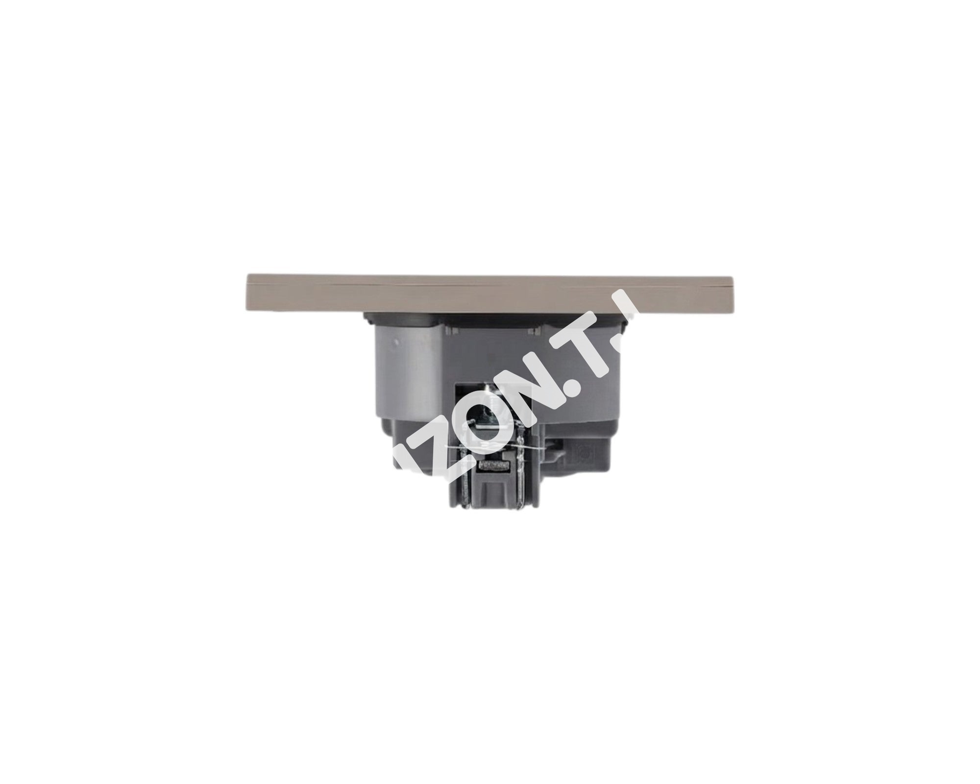 Розетка SCHUKO с / з, с / у, Мокко, серия NIZMO, ELECTRIC 120 / 10, 283-03612 5