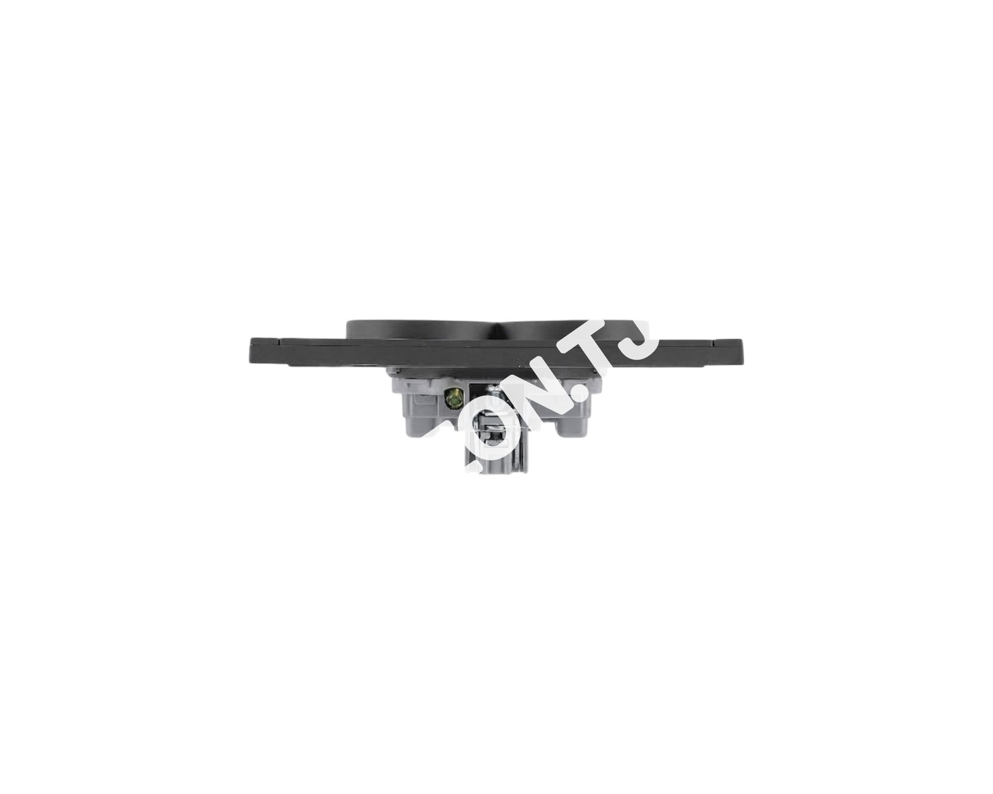 Розетка 2-я 2pin б / з, с / у, Мокко, серия NIZMO, ELECTRIC 84 / 7, 283-03618 9