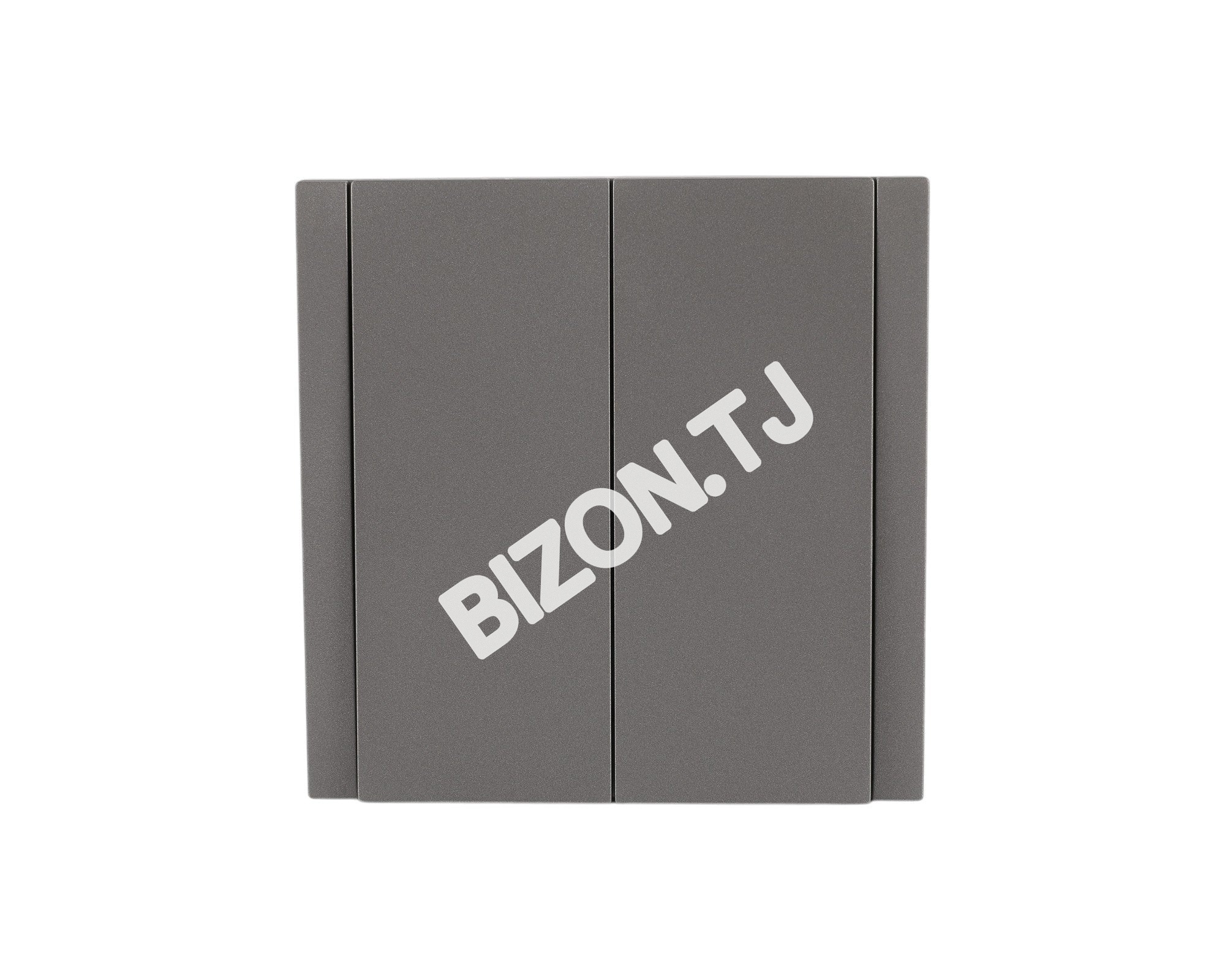 Выключатель 2-кл, с / у, Темно-серый, серия NIZMO, ELECTRIC 120 / 10, 283-03552 11