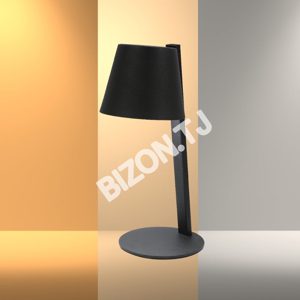 Лампа черный LED настольный лампа 3 Colour 2 Вт, 130-03787