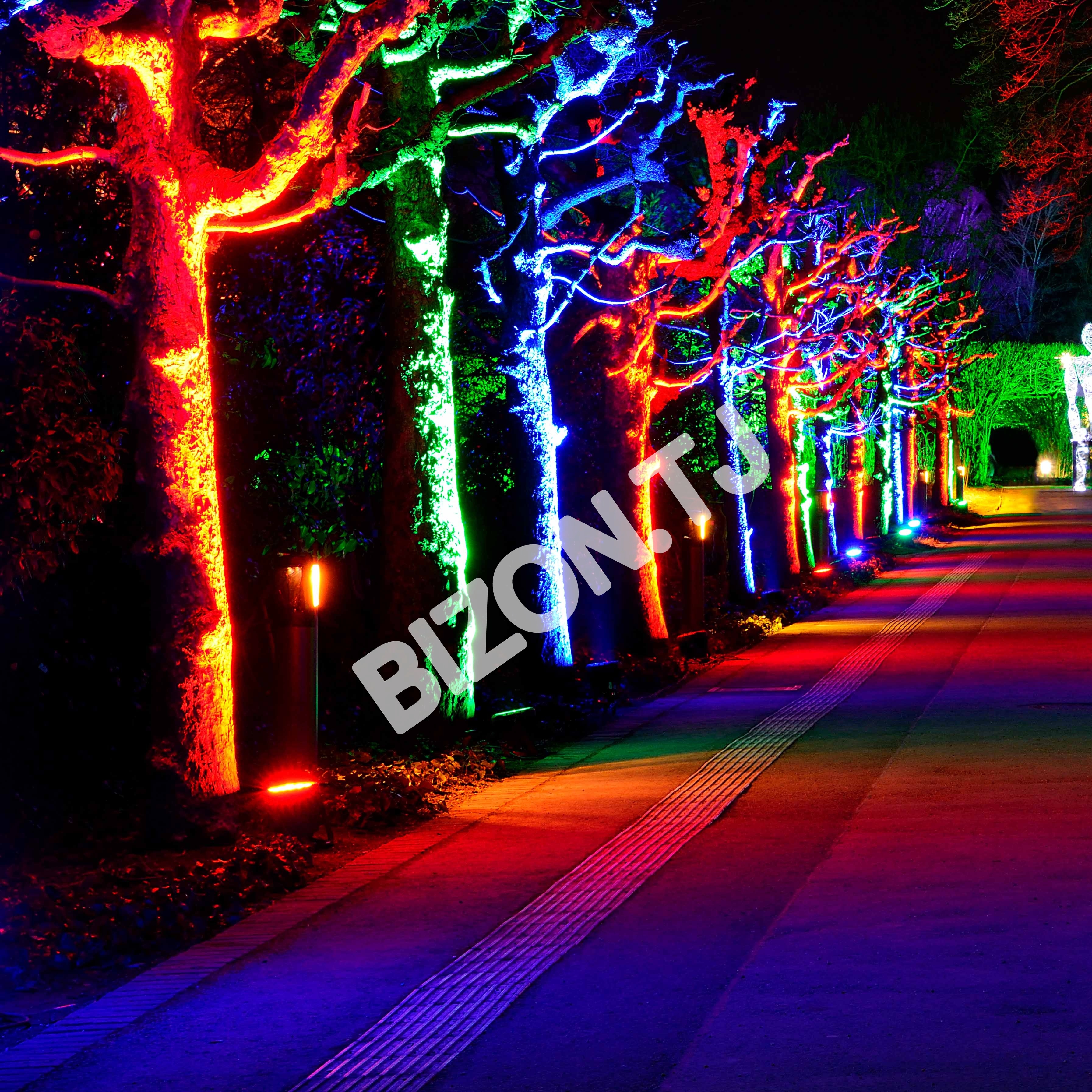 Прожектор LED DOB 30 Вт RGB черный IP65, 224-152837 8