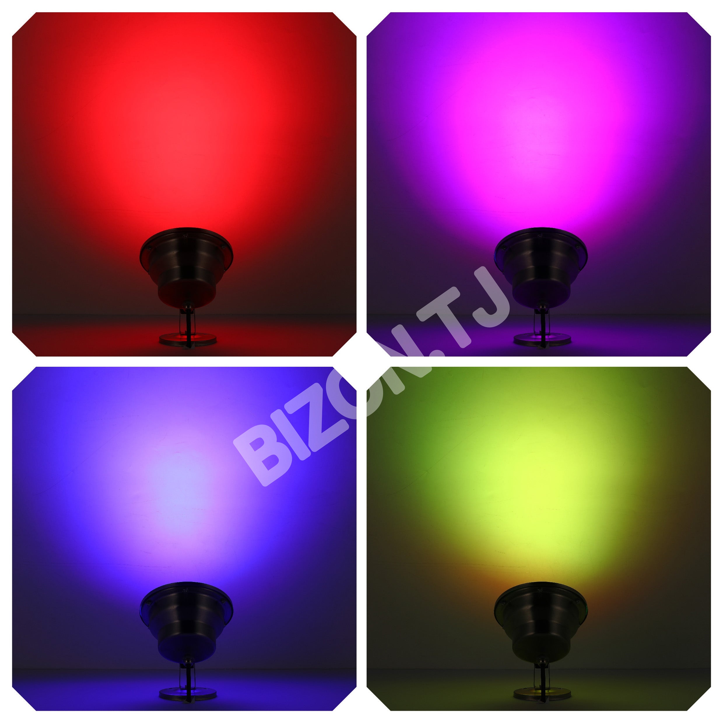 Подв.прожектор LED F6008 RGB 9 Вт 24 В (TS), 210-03046 2