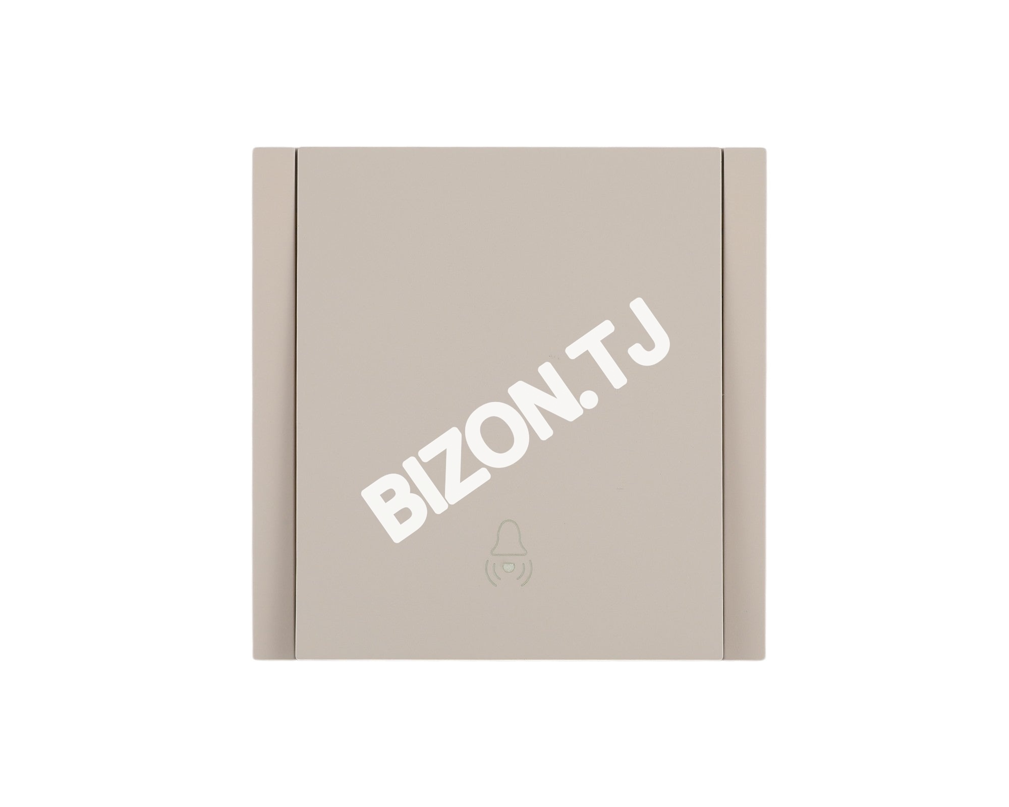 Кнопка звонка, с / у, Мокко, серия NIZMO, ELECTRIC 120 / 10, 283-03610 2