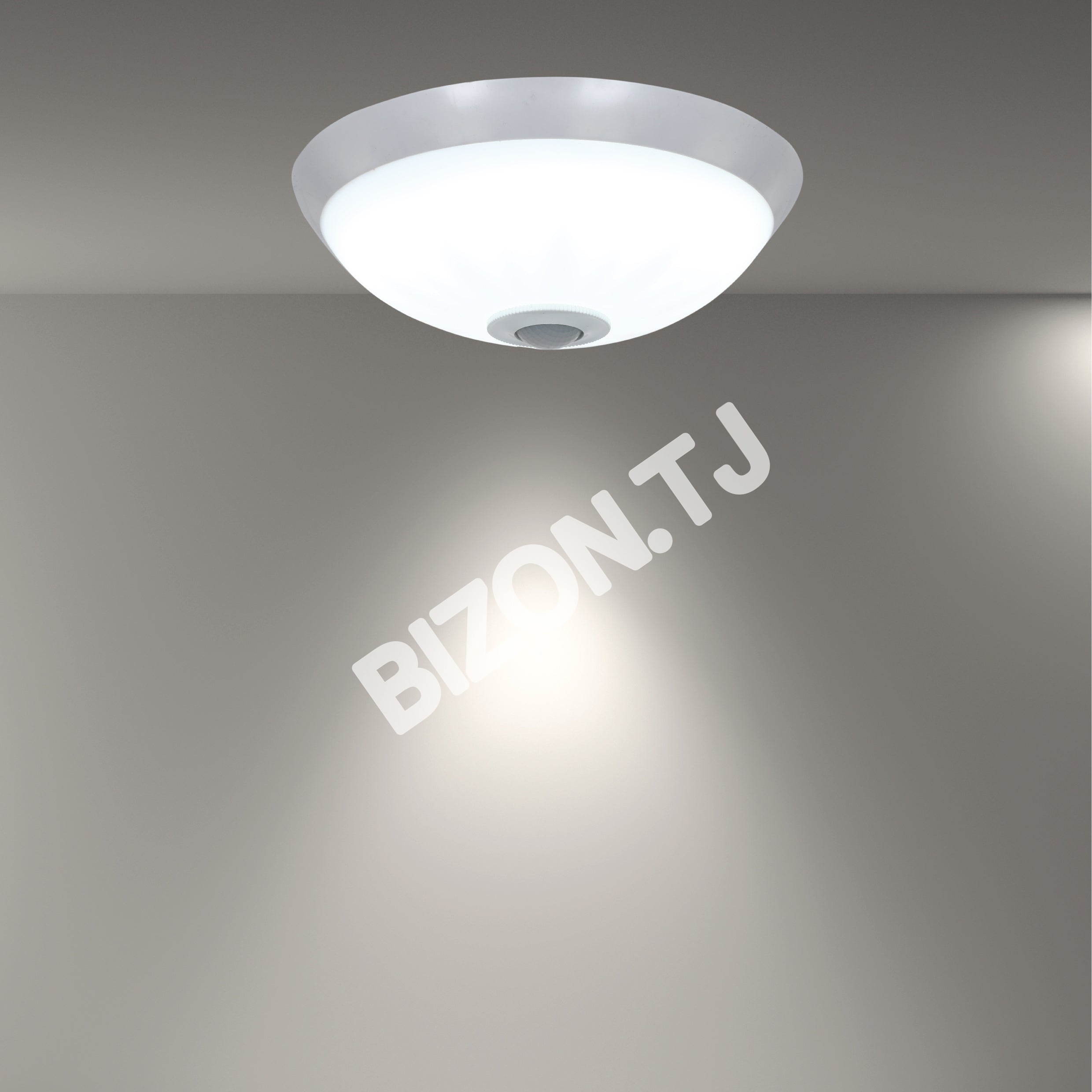 Светильник умный датчик опал LED 18 Вт 6000 К 265 мм, 122-159420
