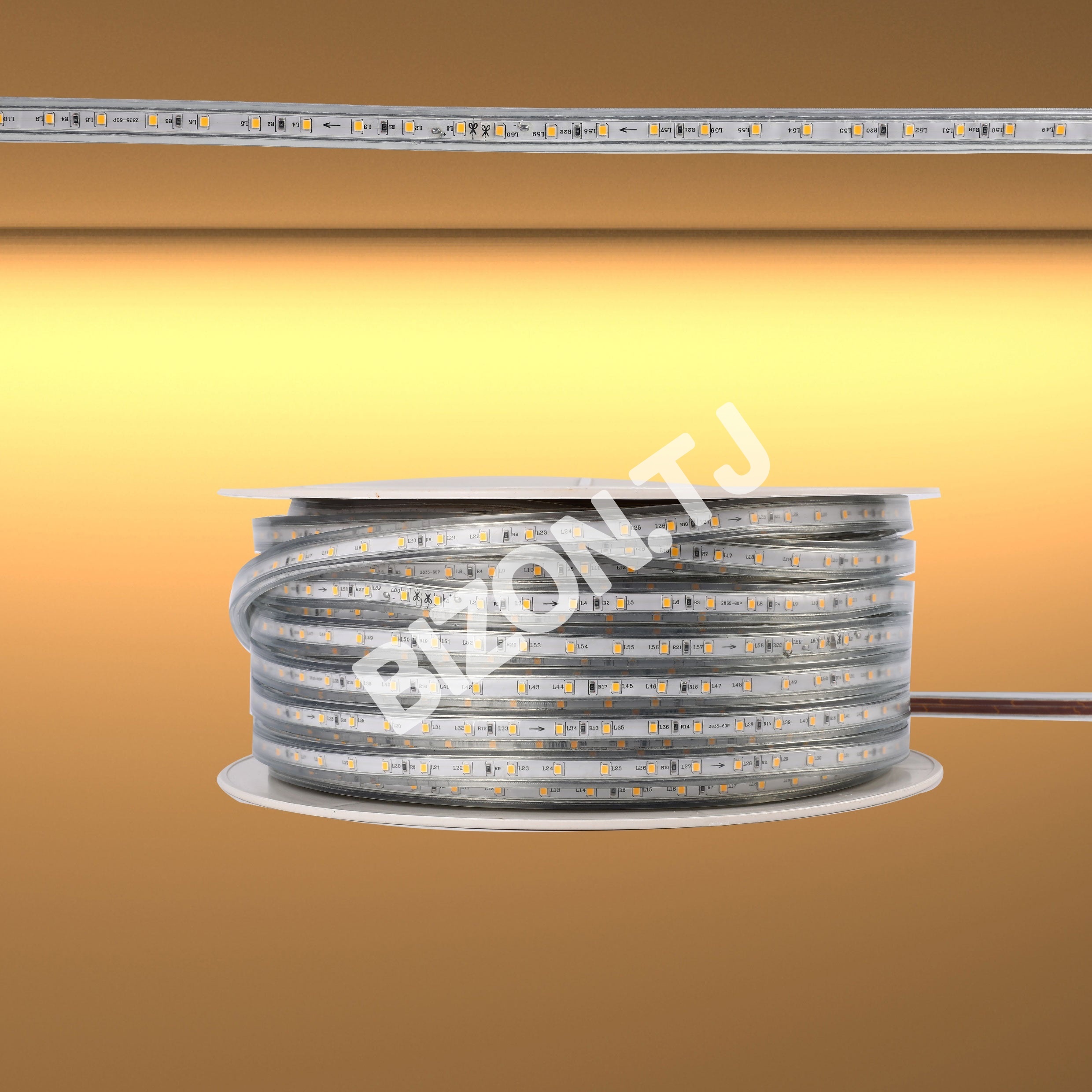 LED lentа 2835 / 60L 220 В оранжевый 7 Вт / M IP6550 м, 582-03271 11