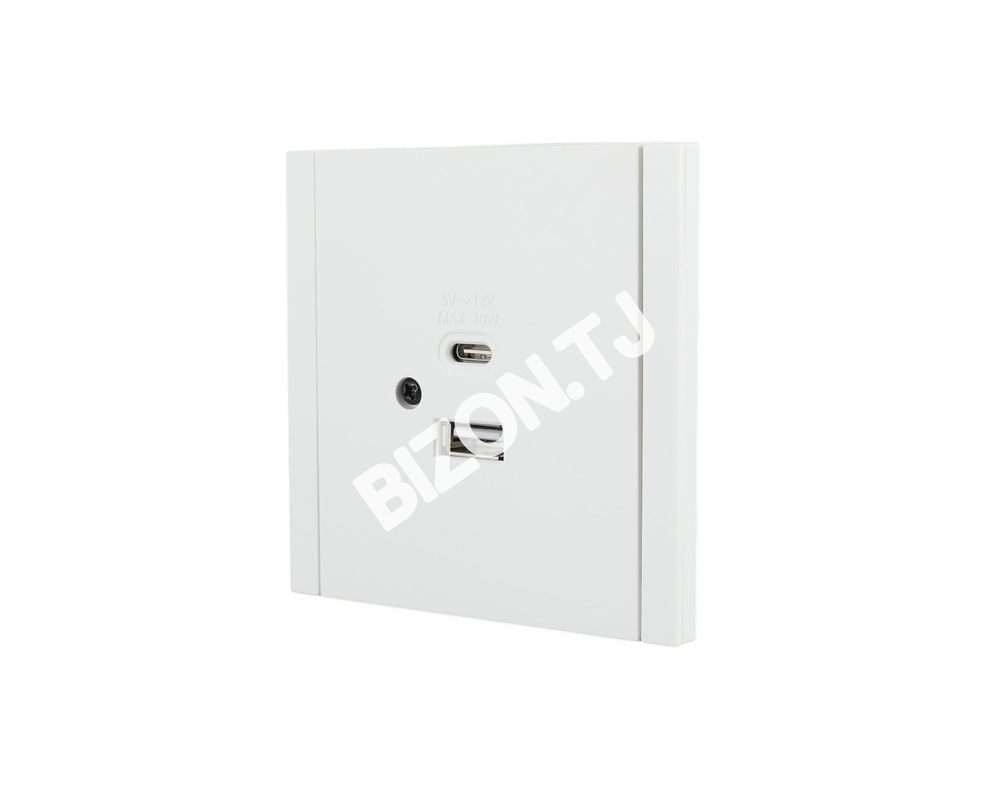 Розетка USB+TYPE C 20Вт, с / у, Темно-серая, серия NIZMO, ELECTRIC 96 / 8, 283-03580 2